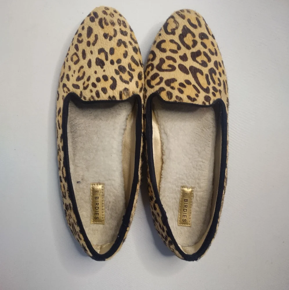 Birdies The Starling Cheetah Flats Size 7.5 - Picture 1 of 8